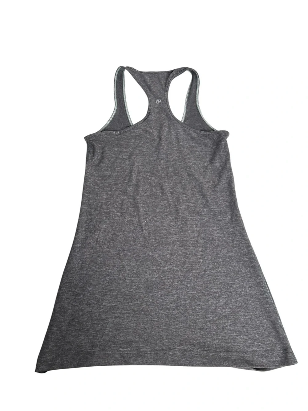 Lululemon What The Sport Singlet Blue Tropics & Gray Cool Racerback Tank Bundle